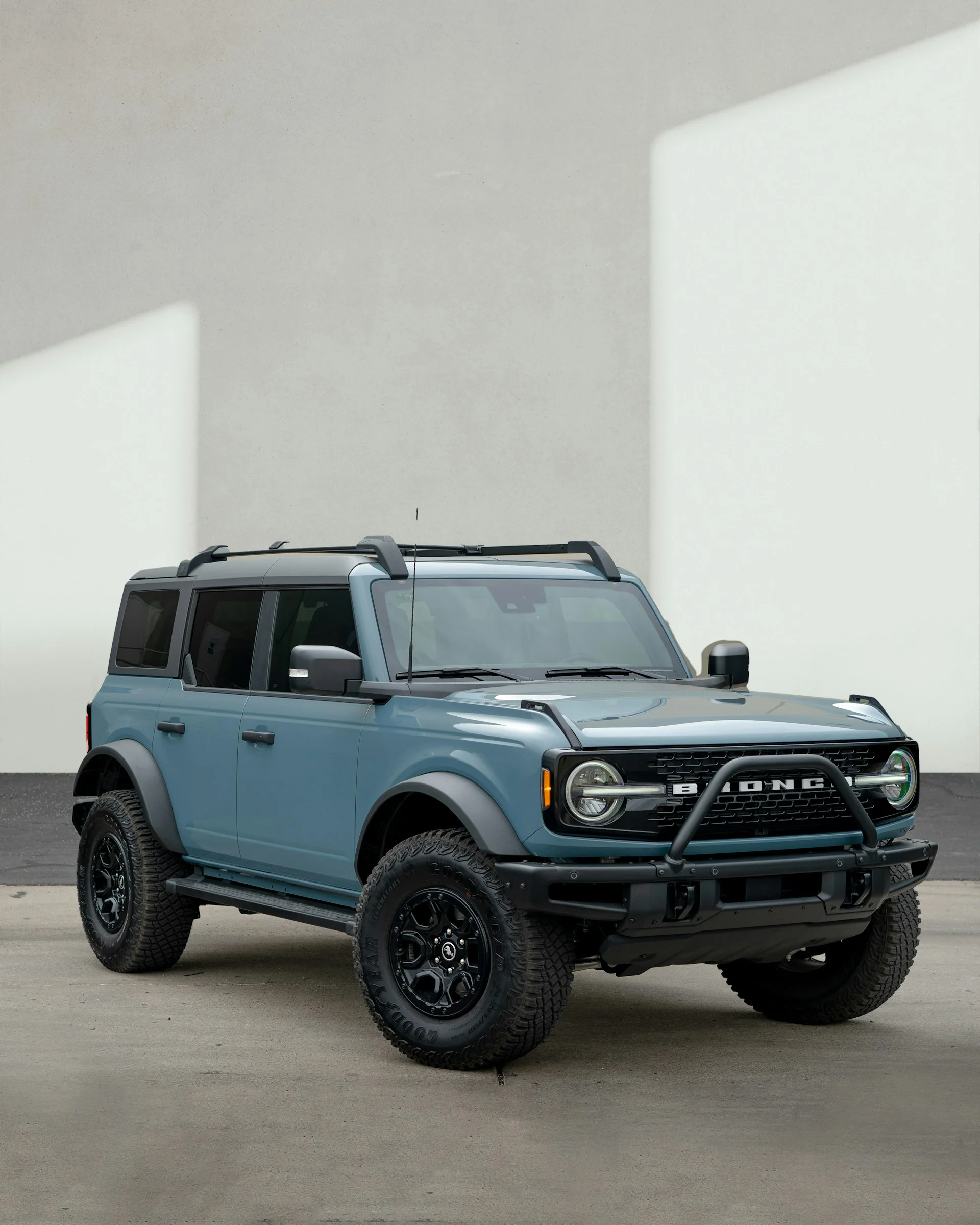Ford Bronco Exterior Design and Off-Road Styling Ford Bronco SUV exterior parked showing off-road design and stance